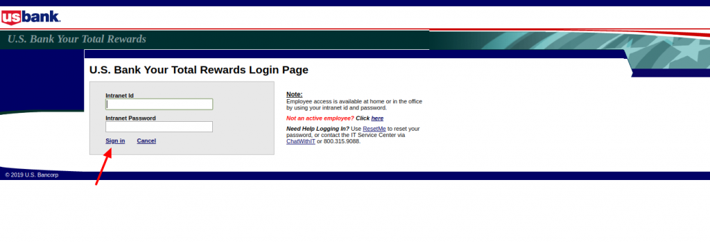 Www Usbank Com Benefitsandrewards Login Guide For US Bank Total   USBank Web Access Management Authentication Login 1024x351 