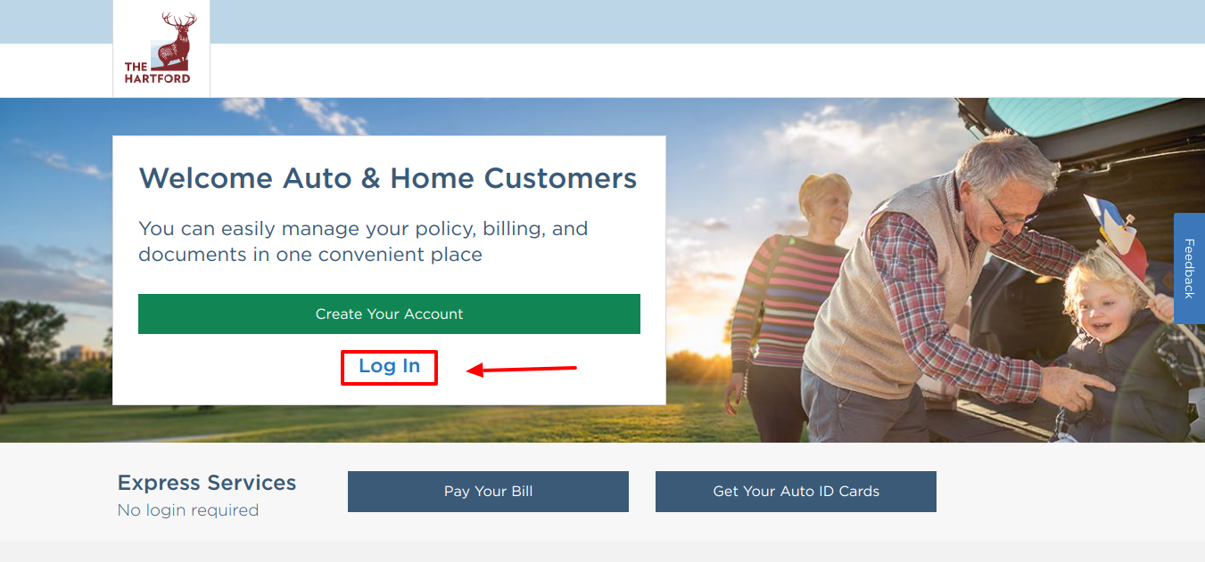 service.thehartford.com - Hartford Insurance Online Bill Payment Process