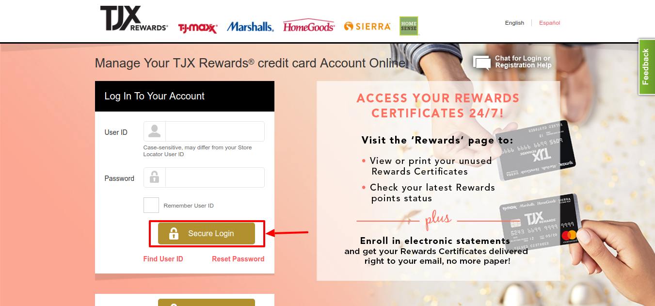 Www tjxrewards TJX Rewards Online Bill Payment Guide Iviv co