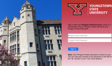 YSU Blackboard Sign In