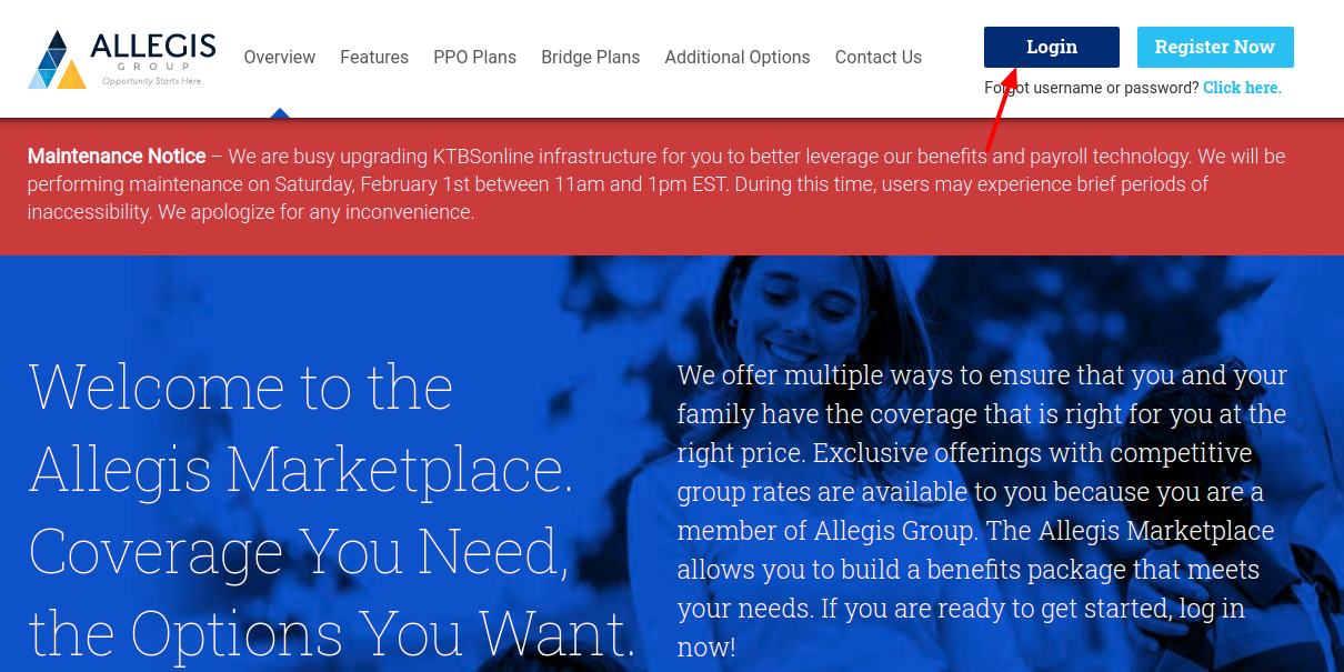 Allegis Marketplace Login