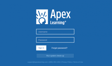 Apex Learning Login