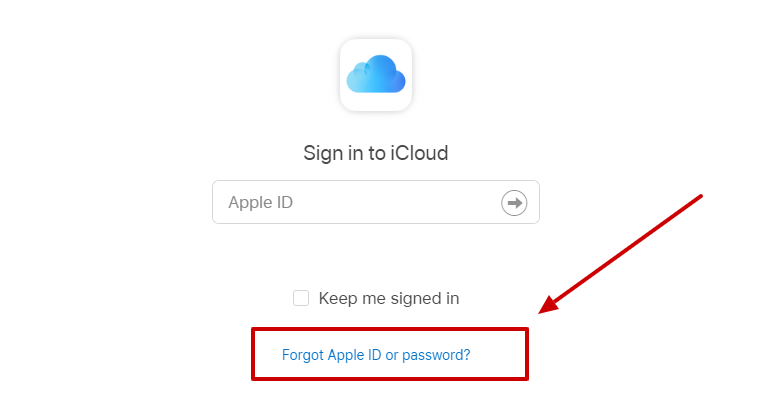 iCloud Email Account password forgot