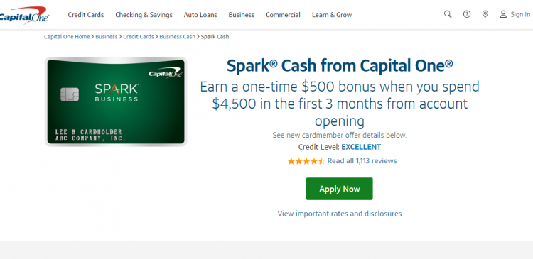 Capital One Spark Credit Card Logo