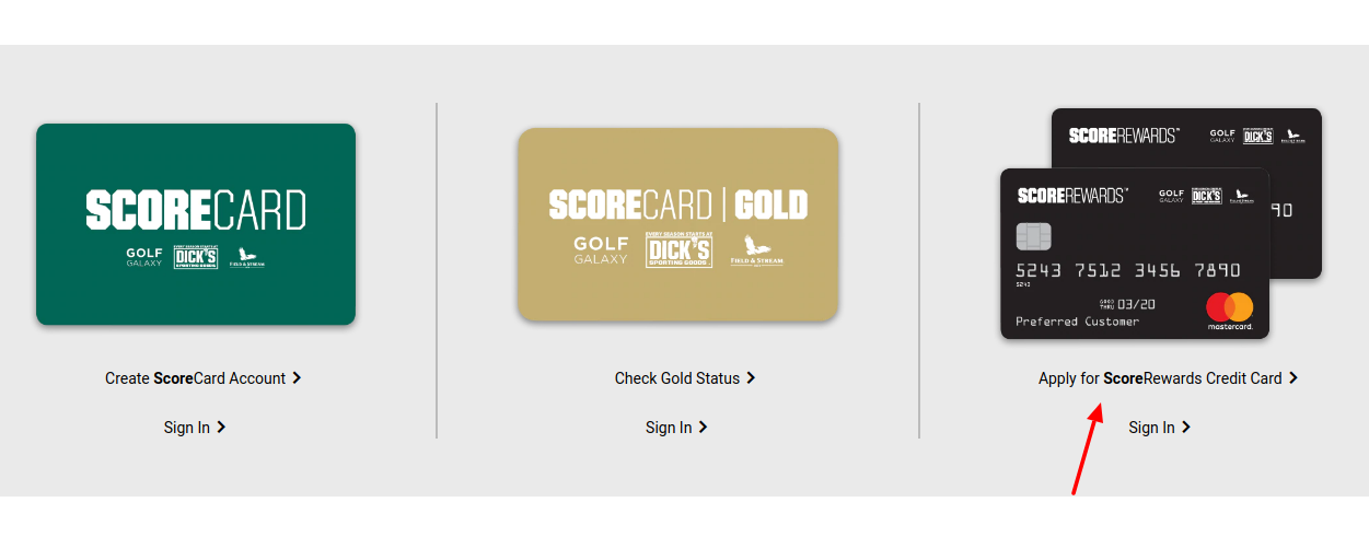 ScoreRewards Credit Card Apply