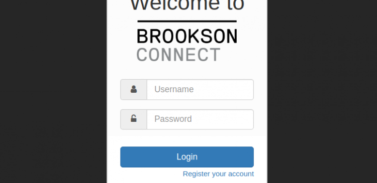 brookson connect 3.0 login