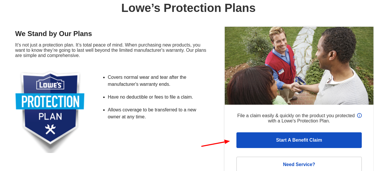 lowes appliance warranty