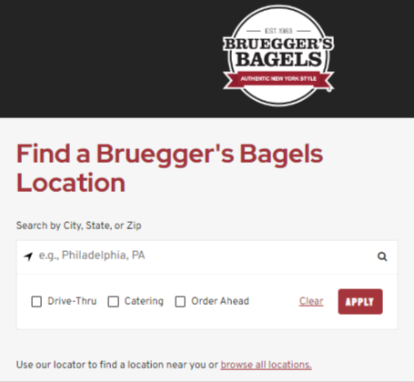 Bruegger's Bagels 