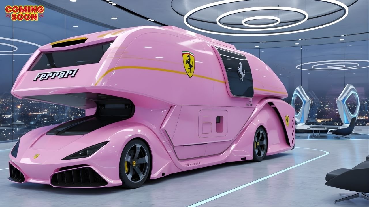 Ferrari Breaks All Rules Moterhome Launch