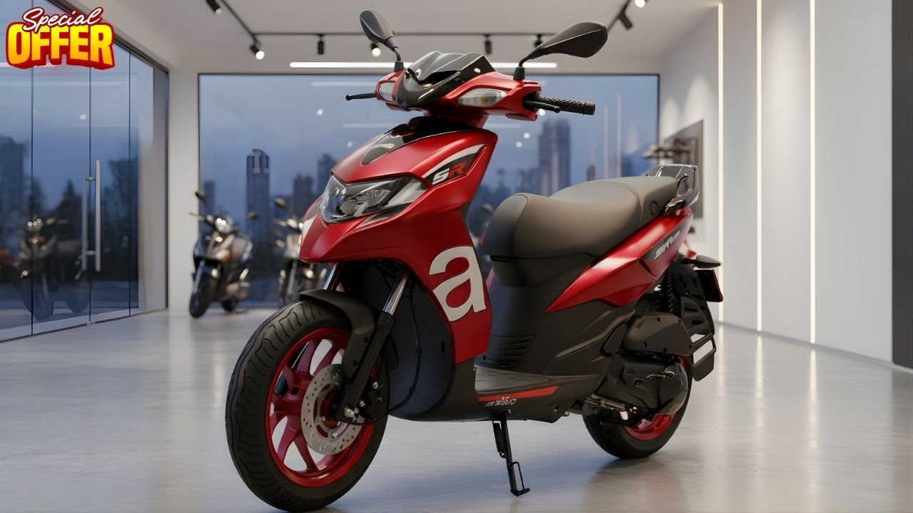Aprilia SR 175 Launched in India